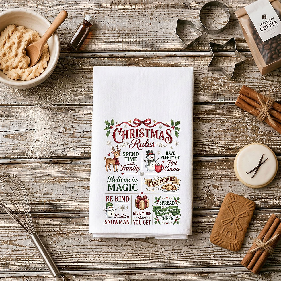 Thumbnail: Holiday Tea Towels