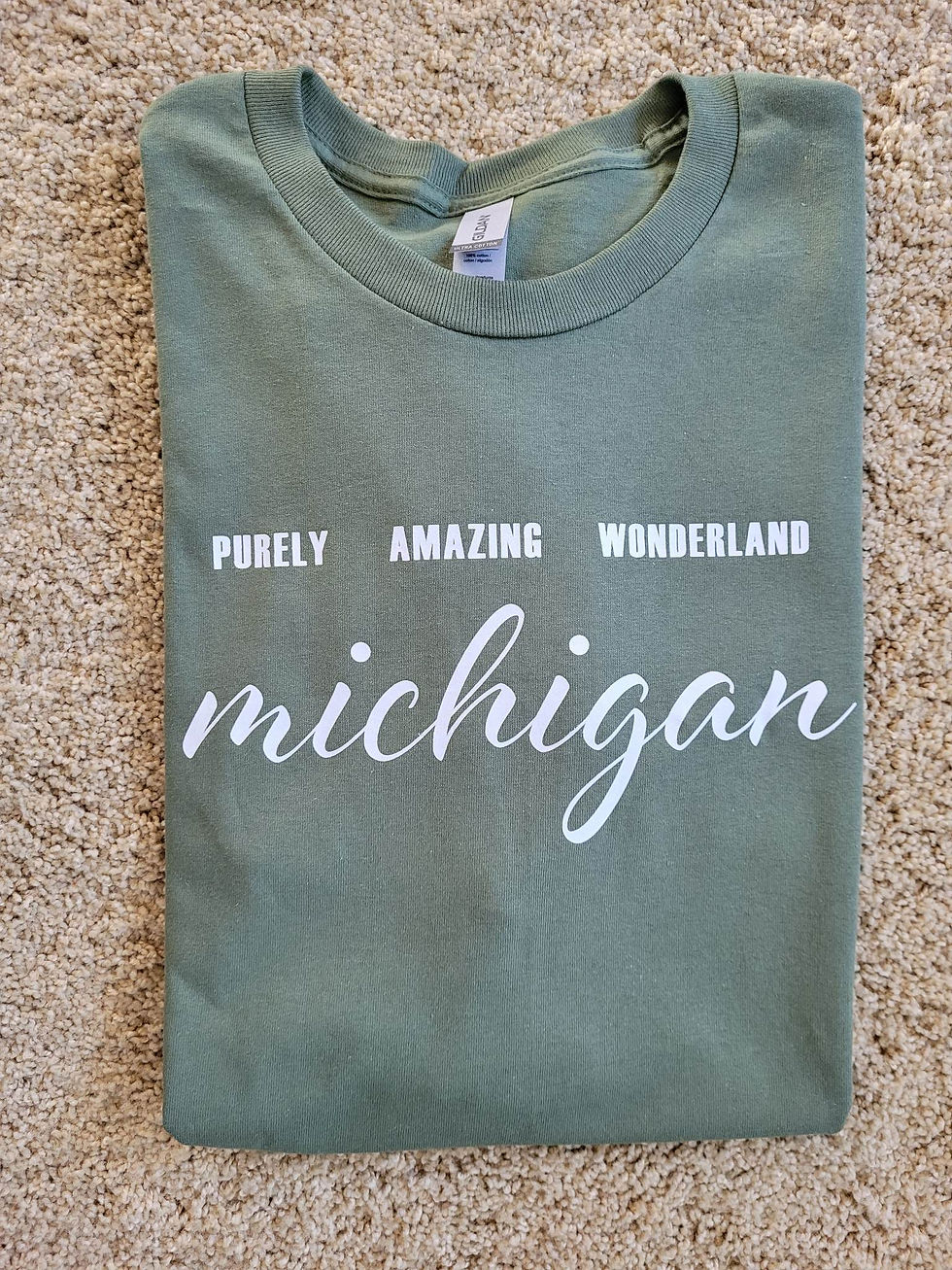 PURELY MICHIGAN T SHIRT