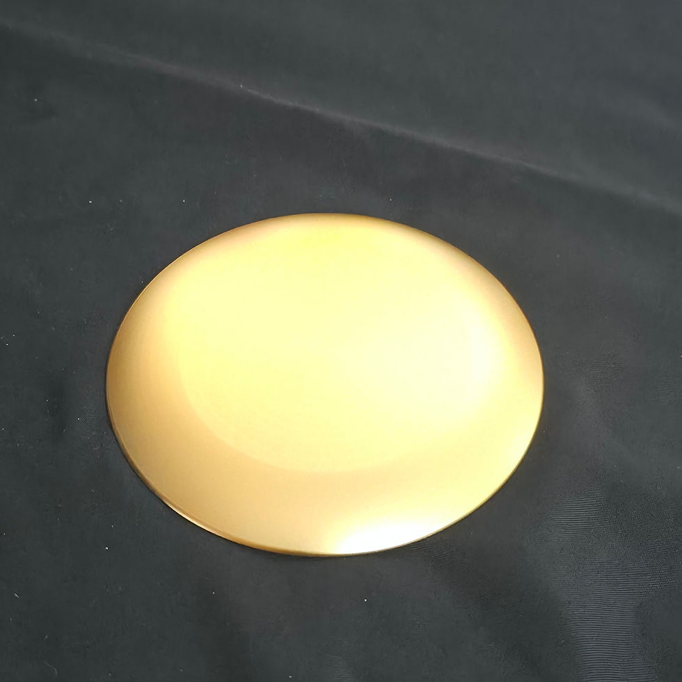 Thumbnail: Blank Metal Disc Golf Minis