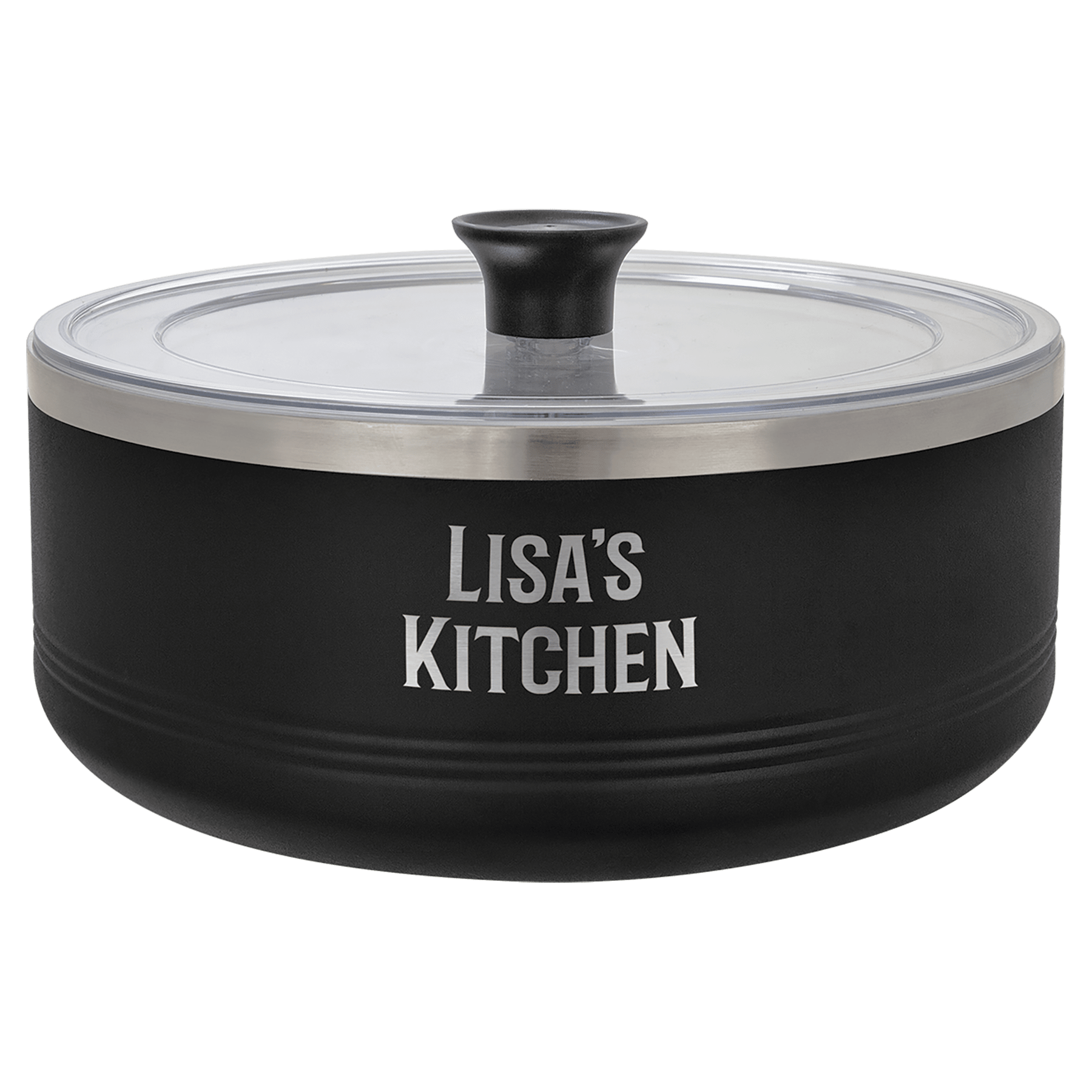 Personalized Polar Camel 3 Quart Serving Bowl with Lid supplier product photo