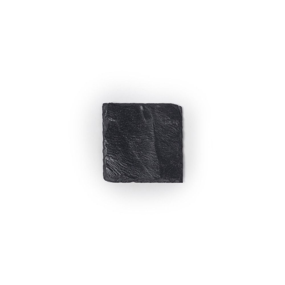 Custom Engraved Square Slate Coasters - Set of 4 before personalization