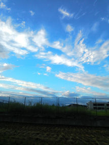 秋空と郷まつり☆