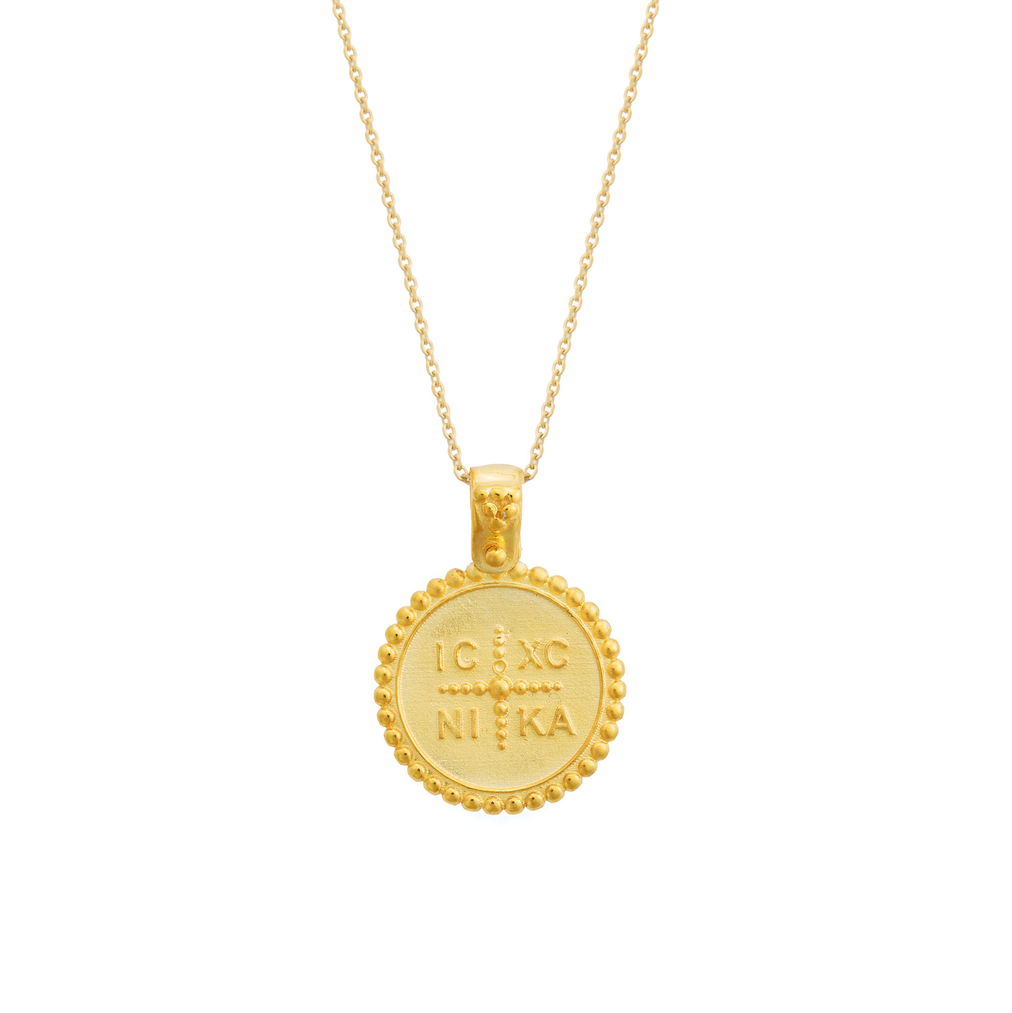 BYZANTINE KONSTANTINATO PENDANT WITH A CHAIN