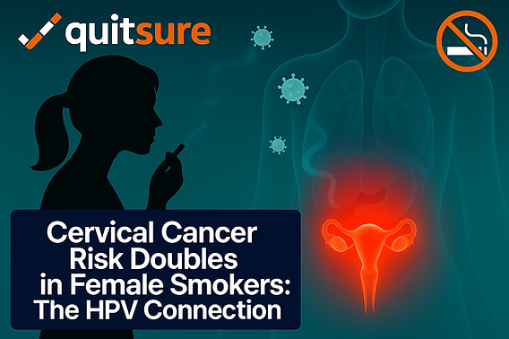 can you get hpv from sharing a cigarette Cervical Cancer Risk Doubles in Female Smokers: The HPV Connection
