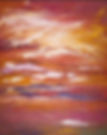 Sunset (1) 彩雲間 114 x 150cm