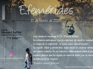 Efemérides Dr. Manuel Ballbé.