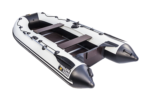Миниатюра: Лодка Ривьера Компакт 3200 СК Касатка  сер/черн