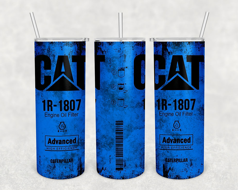 Cat Tumbler with Optional plastic straw