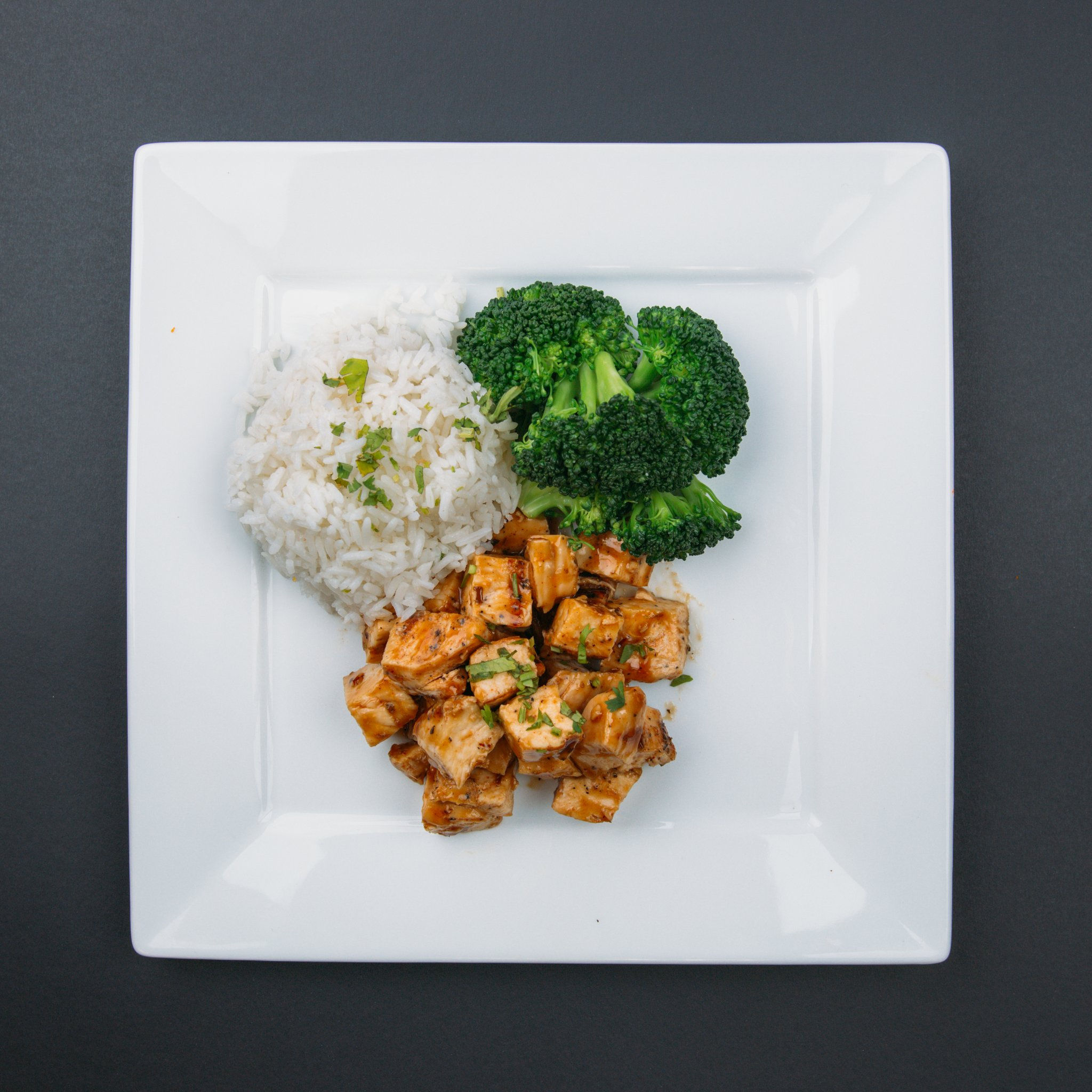 Teriyaki Chicken with White Rice