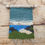 Thumbnail: handwoven wall-hanging of a scottish beach