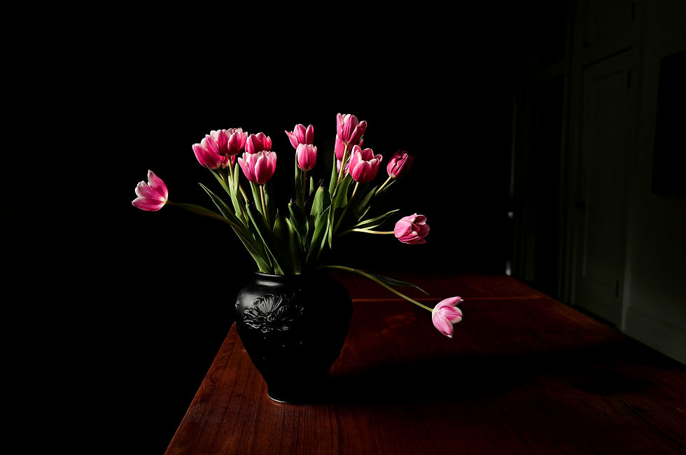 Mitchnick, Paul. "Black Vase."