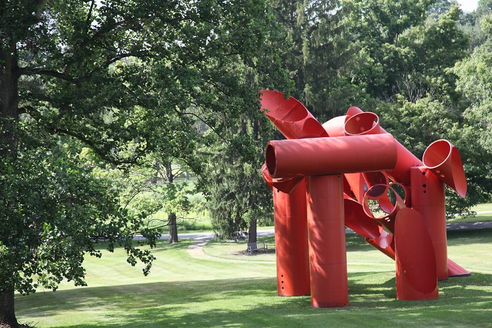 Liberman, Alexander. Iliad (1974–76), Painted steel