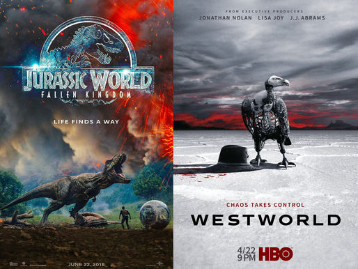 YIN/YANG REVIEWS:  Jurassic World: Fallen Kingdom / Westworld (Season 2)