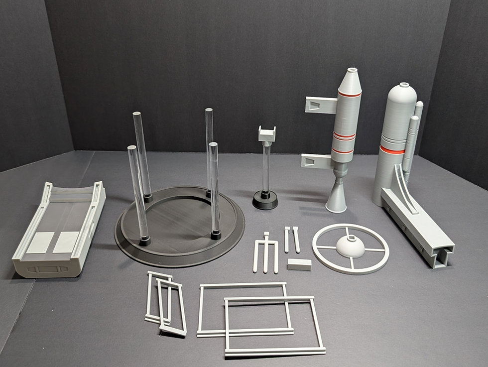 Thumbnail: BESPIN DUEL PLAYSET UPGRADE KIT for Star Wars Black Series 1:12 READ DESCRIPTION