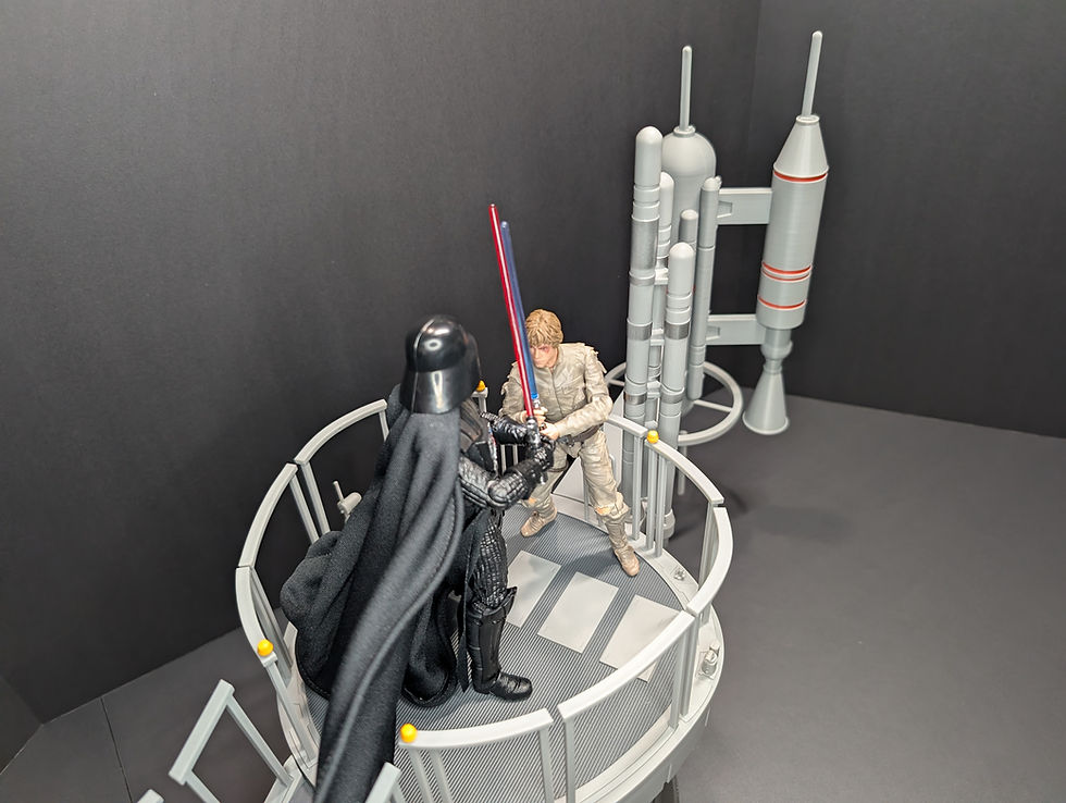 Thumbnail: BESPIN DUEL PLAYSET UPGRADE KIT for Star Wars Black Series 1:12 READ DESCRIPTION