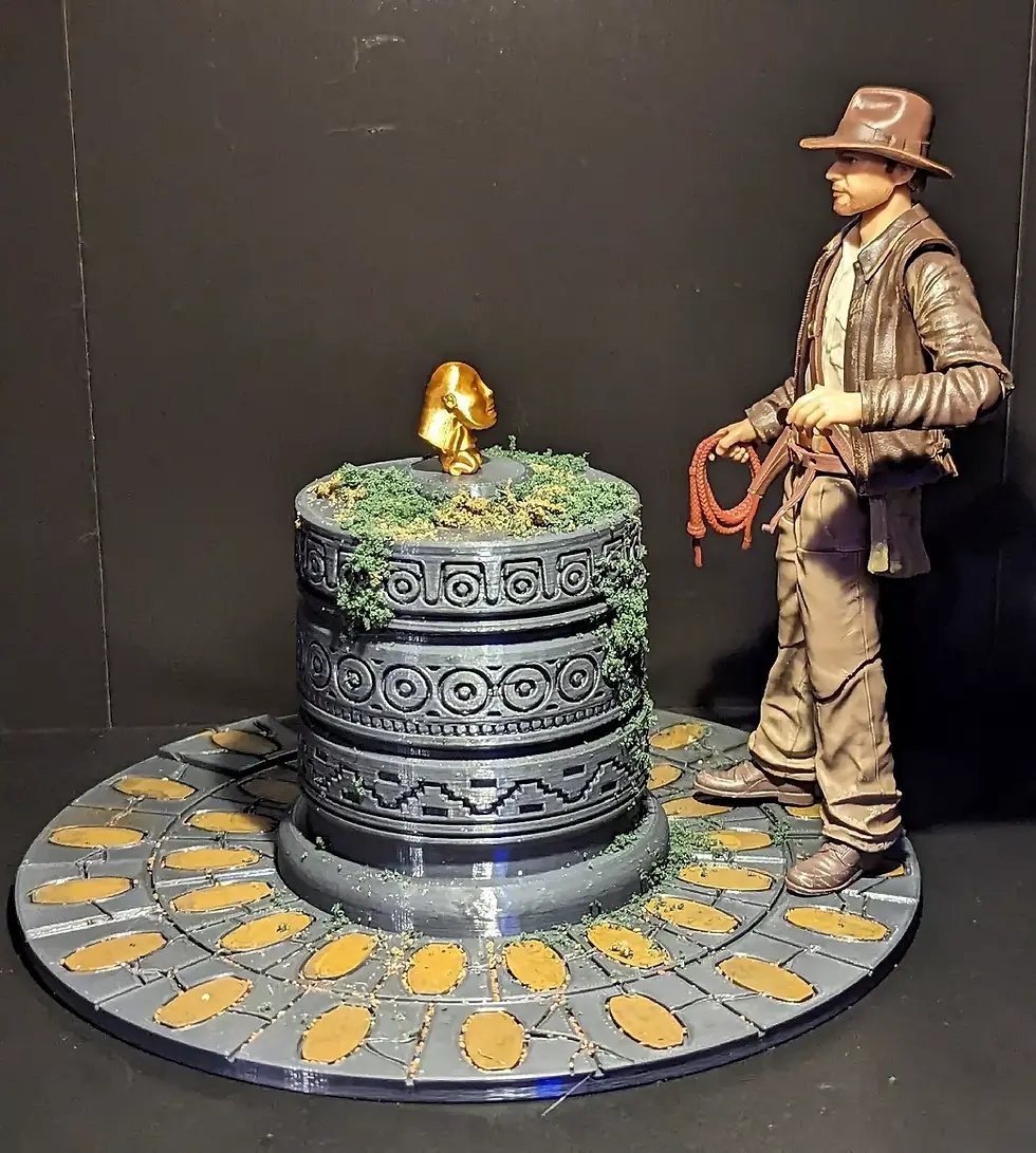 Thumbnail: INDIANA JONES ADVENTURE SERIES FERTILITY IDOL AND BASE
