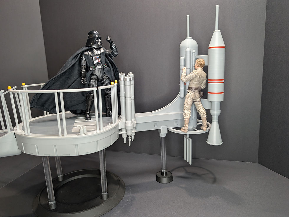 Thumbnail: BESPIN DUEL PLAYSET UPGRADE KIT for Star Wars Black Series 1:12 READ DESCRIPTION