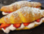 Stuffed Strawberry Croissant