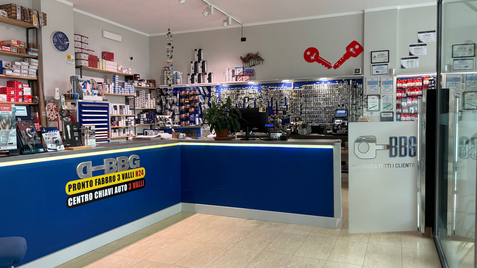 Centro sicurezza e serrature