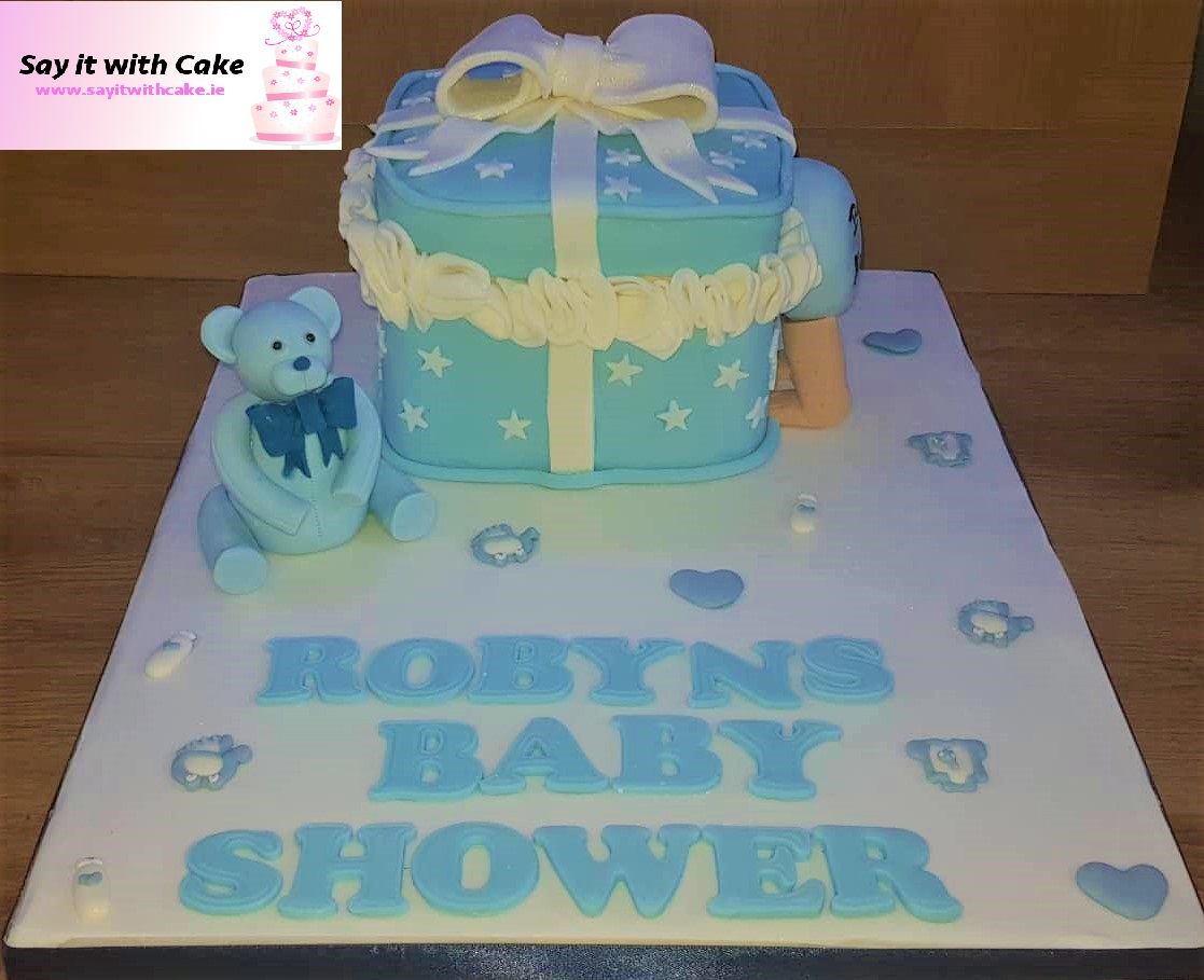 Christening Baby Shower Cakes Dublin Say It With Cake
