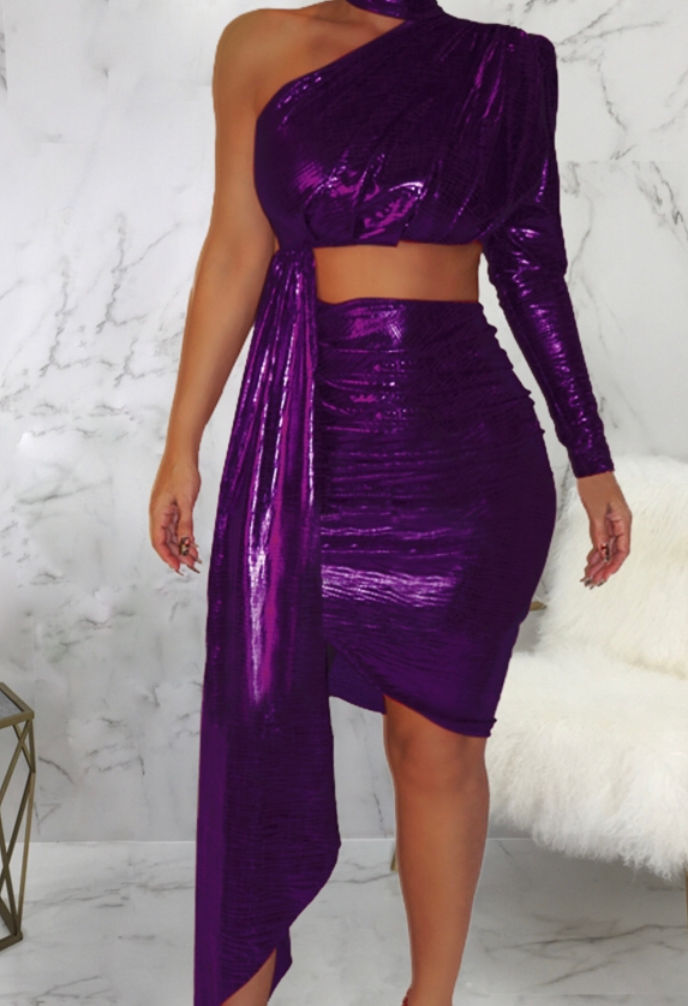 Thumbnail: Sexy Fashion Slim One-Piece Two-Piece Suit