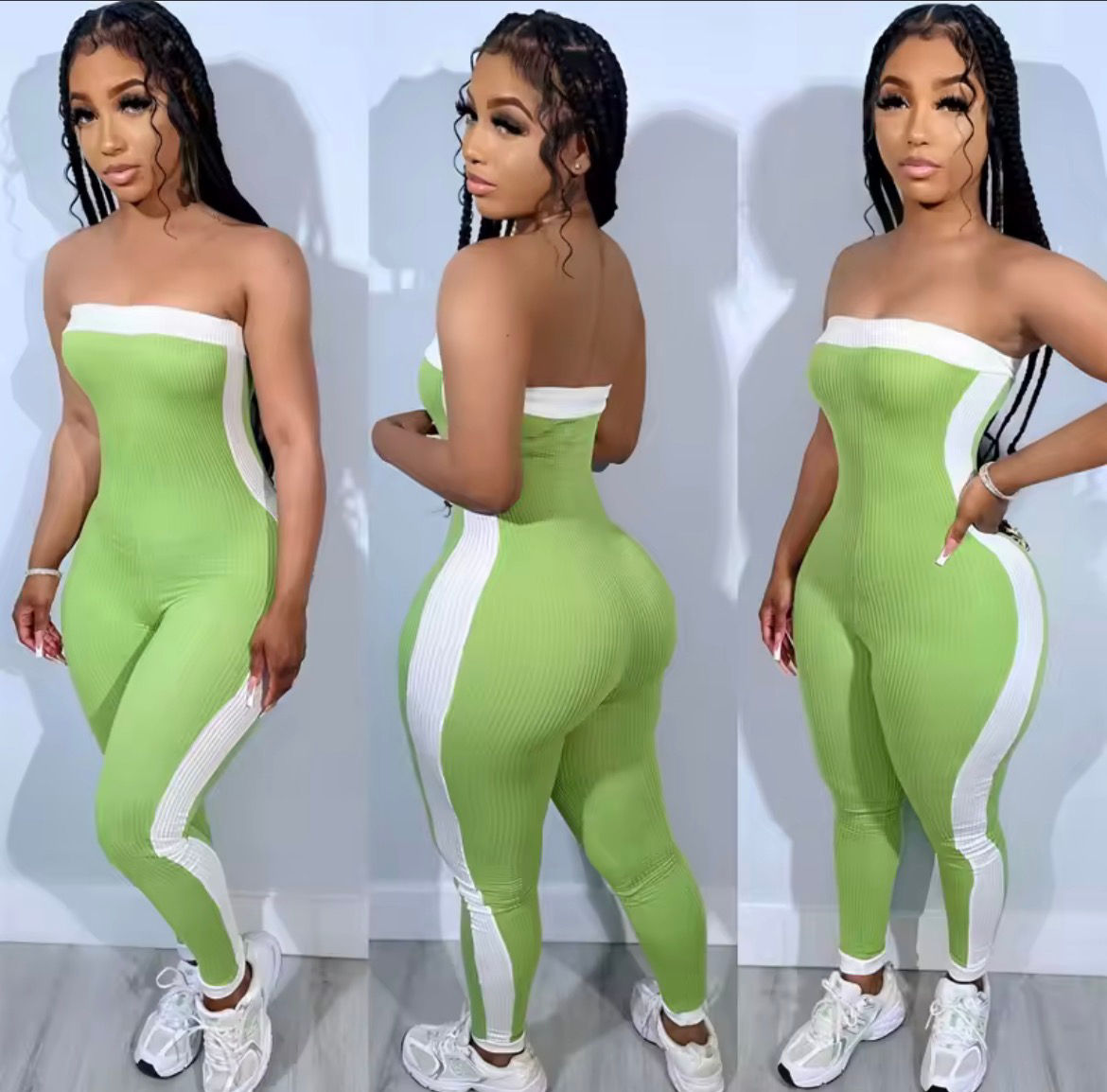 Ribbed Strapless BodySuit 