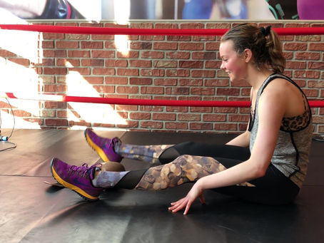 Seated Fold Forward Core Work