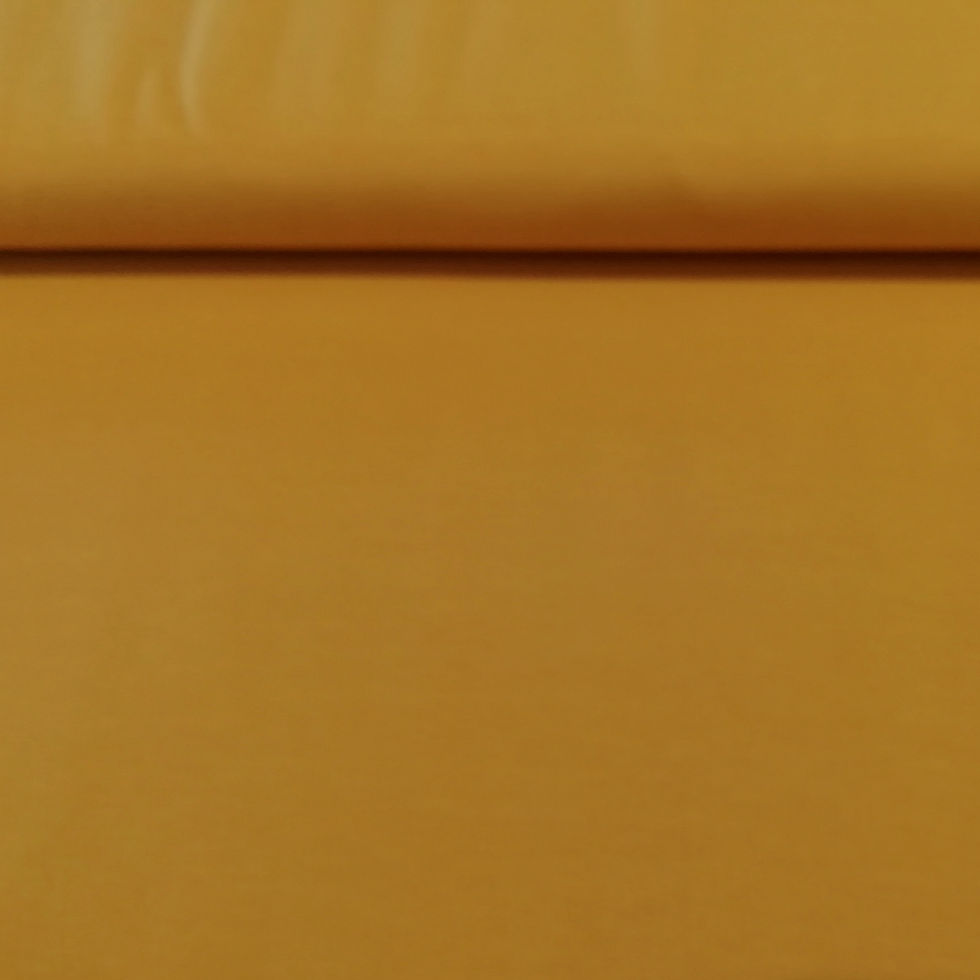 jersey coton ocre jaune