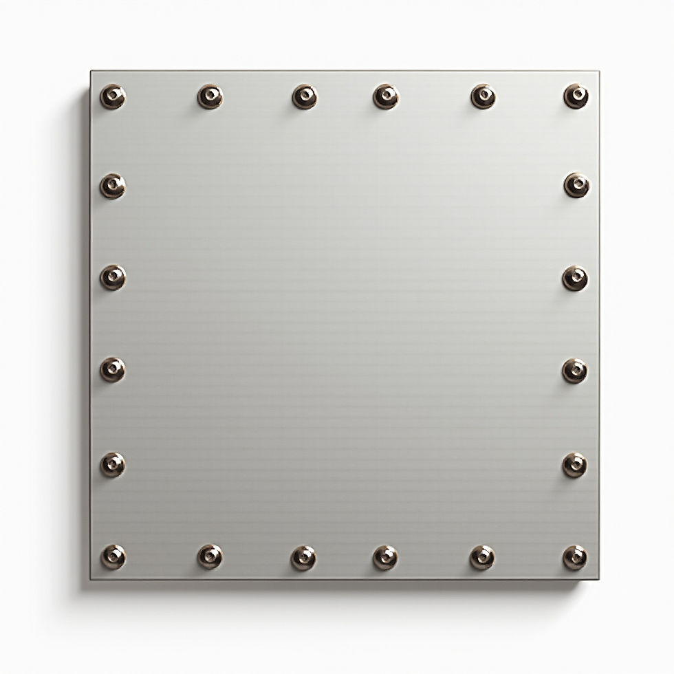 Riveted Metal Panel