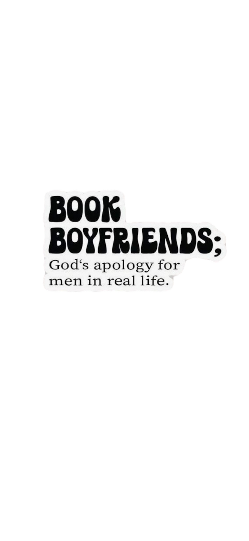 Book Boyfriends Sticker