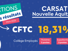 Élections CSE à la CARSAT Nouvelle Aquitaine