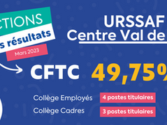 Élections CSE à l'URSSAF Centre Val de Loire