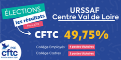 Élections CSE à l'URSSAF Centre Val de Loire