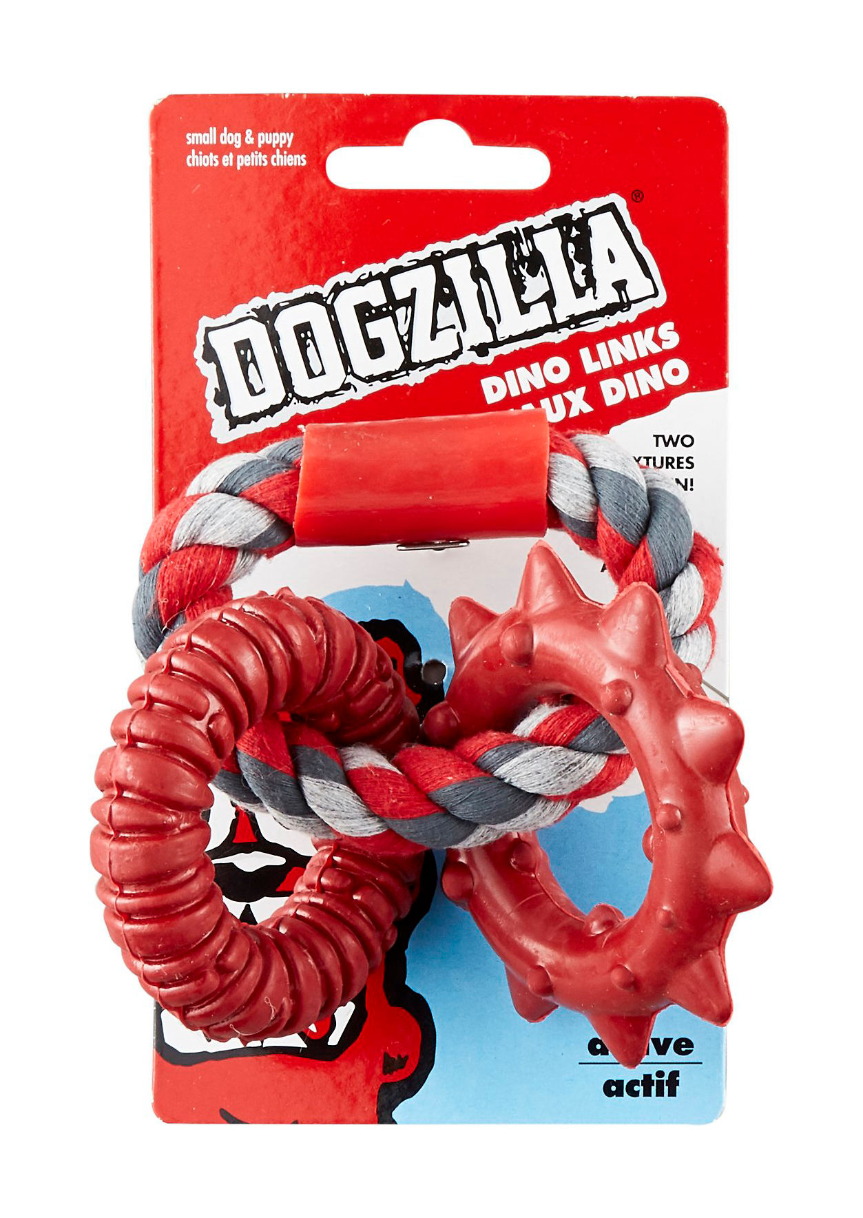 Juguete de doble textura Dino Links Dogzilla®
