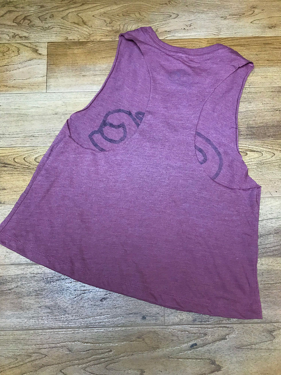 Thumbnail: ATC Logo Racerback Crop Top - Wine