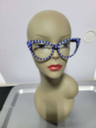 Blue n silver Glasses