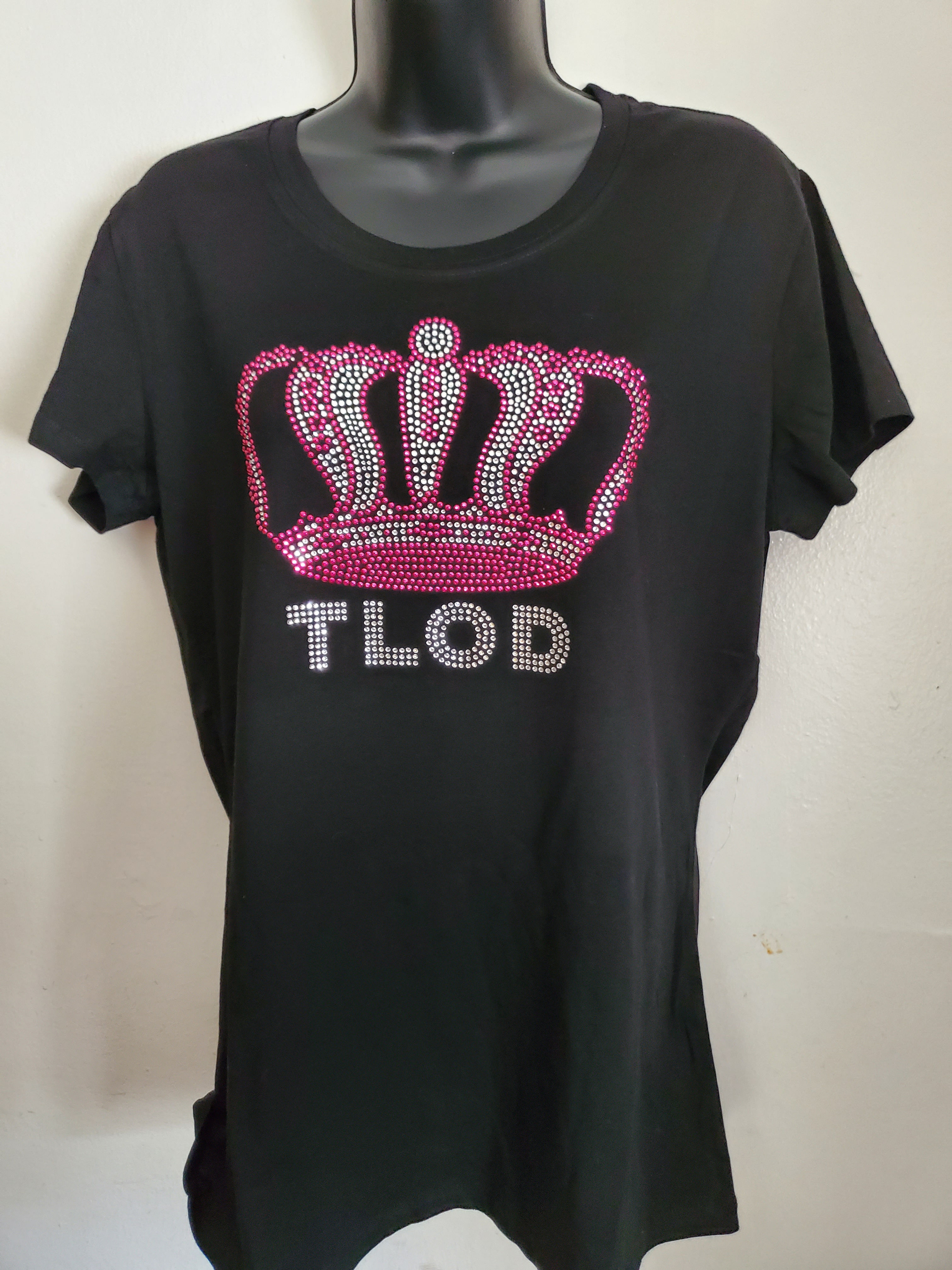 Tlod Black Bling Crown Shirt
