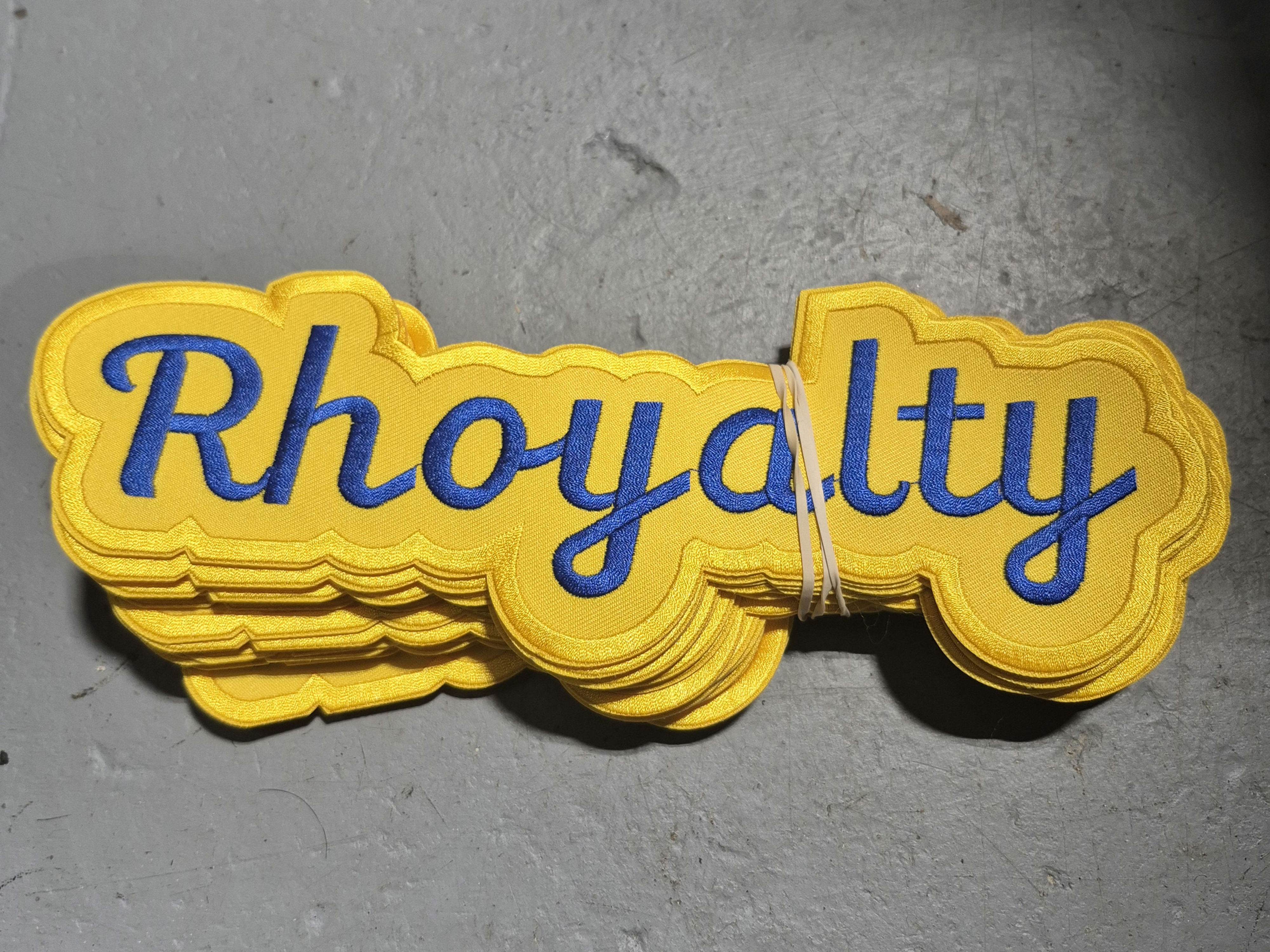 Sgrho Rhoyalty Patch