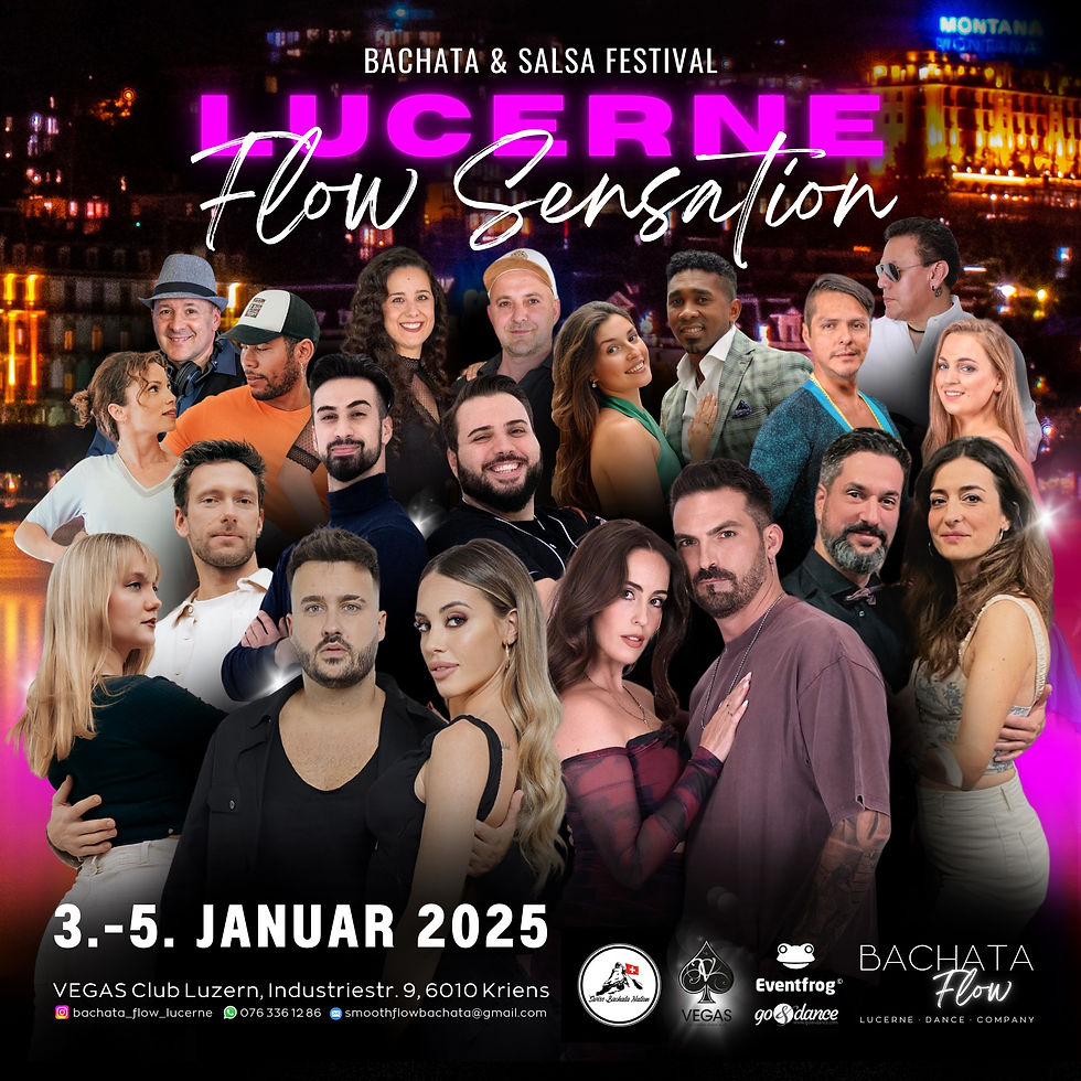 Lucerne Flow Sensation – Bachata & Salsa Festival (3rd Edition) 2026