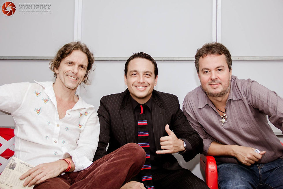 Otavio Rocha, Marcelo Naves and Jefferson Gonçalves