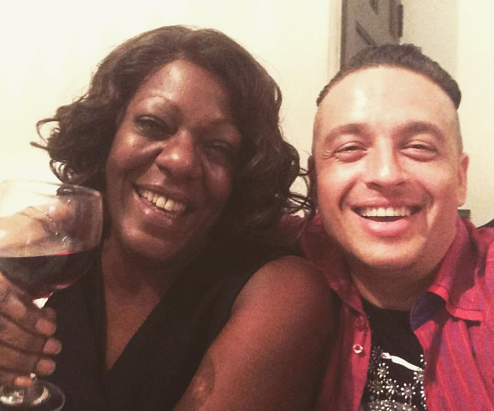 Tia Carrol and Marcelo Naves