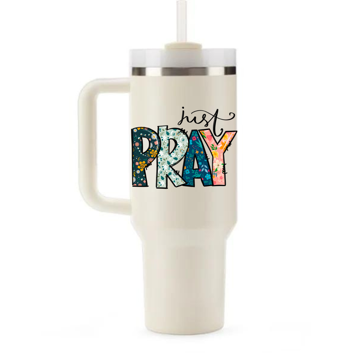 Just Pray UV DTF Sticker