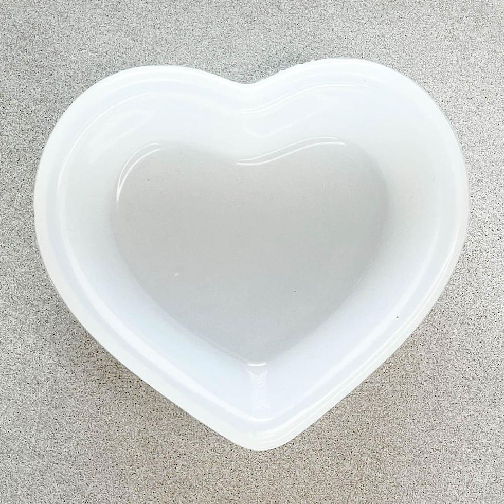 Small Heart Dish Silicone Mold