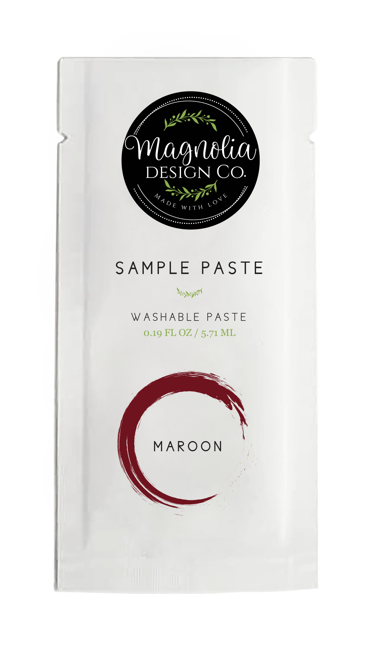 Maroon Chalk Paste Magnolia Design Co