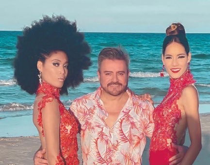 VESTIDOS DE FIESTA PARA PLAYA POR: MARKO CORREA