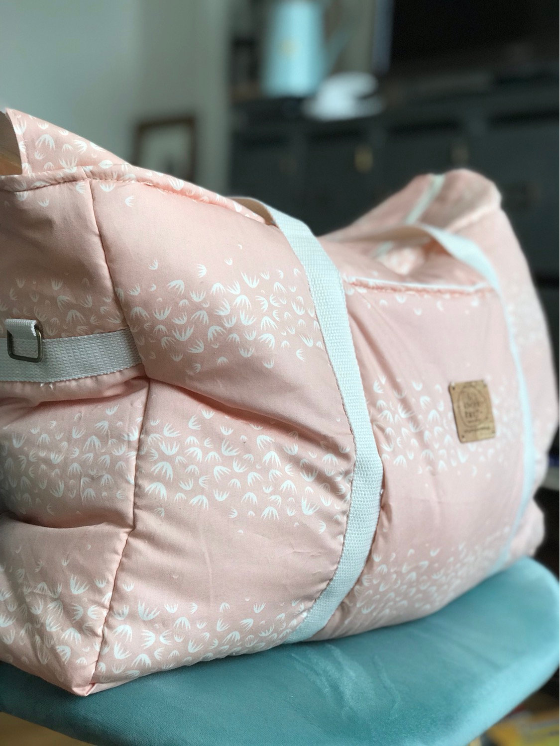 Grand Sac Cabas Zippe Sac A Langer Cadeau De Naissance Personnalise My Favorite Thing