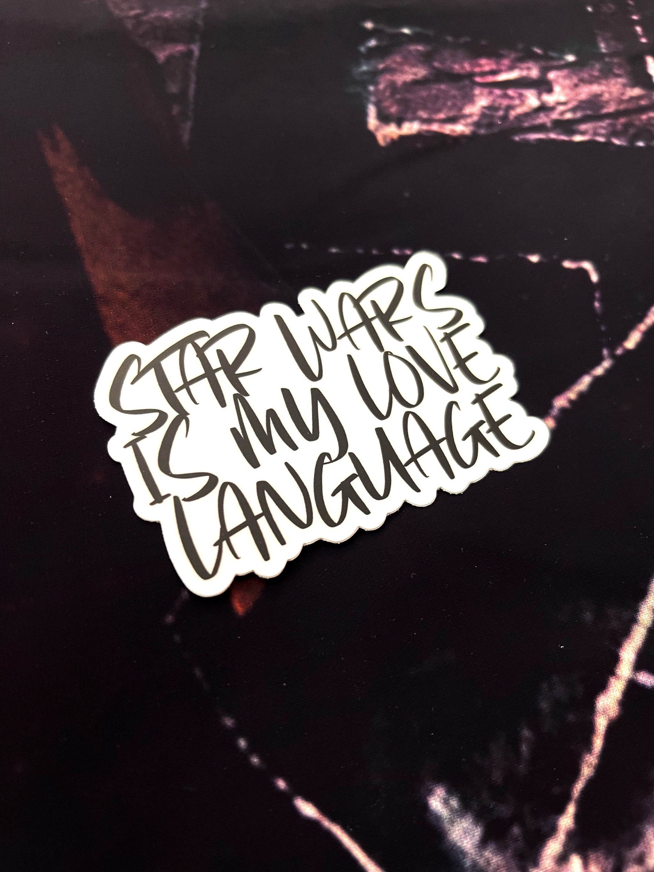 STICKERS | Star Wars is My Love Language