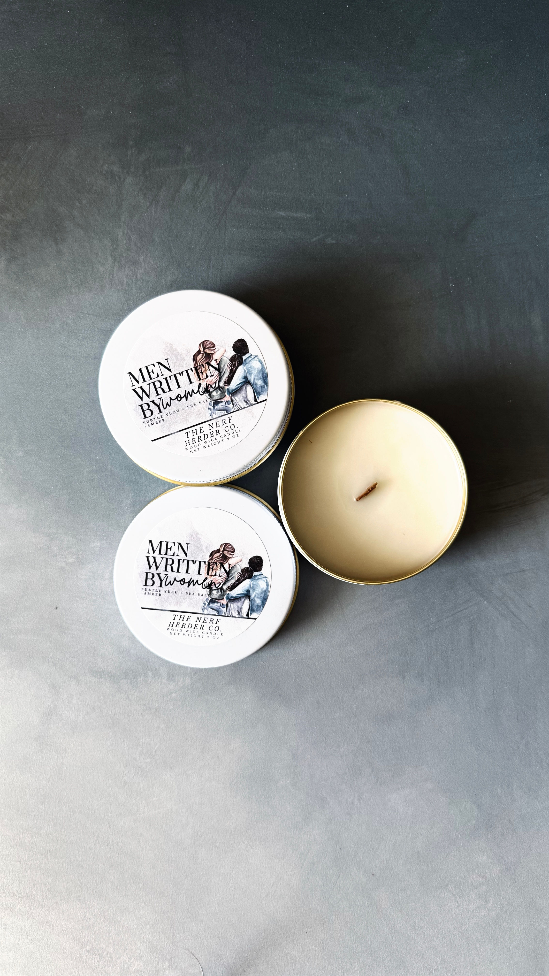 CANDLE | Men Written by Women (2 oz)