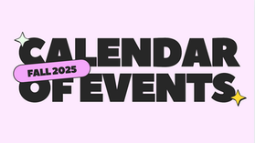 Fall 2025 PTA Calendar of Fun!