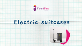 Electric suitcases
